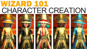 Wizard 101 Character Creation (Boy & Girl, All Customization Options, Wizardry Schools, More!)
