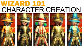 Wizard 101 Character Creation (Boy & Girl, All Customization Options, Wizardry Schools, More!)