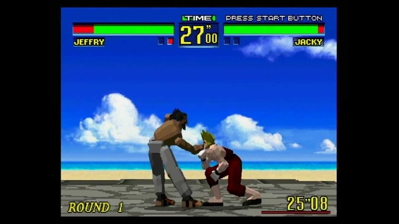 Ss バーチャファイター ジェフリーでトーキックスプラッシュ多目 Ss Virtua Fighter1 Play Jeffry Youtube