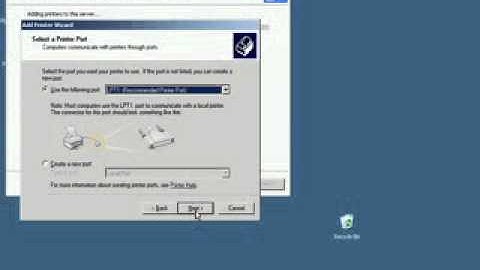 Windows Server 2003 - Print Server Configuration.flv