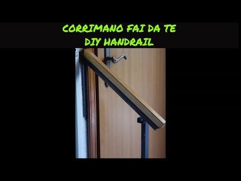 Tutorial costruire un Corrimano fai da te ( how to build a home made handrail )