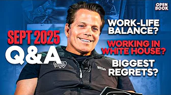 September 2025 Q&A: Working in the White House, Work-Life Balance & Biggest Regrets - Open Book