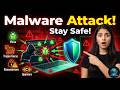 Malware &amp; Cyber Attacks Explained | Cybersecurity Basics (Day 14) 🔥