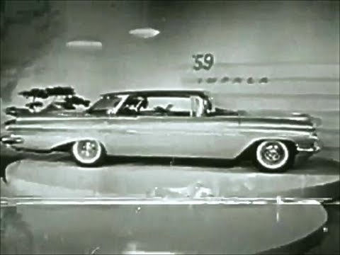 59 Chevrolet with Pat Boone & Dinah Shore 1959 TV Commercial HD