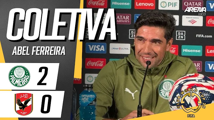 COLETIVA ABEL FERREIRA | AO VIVO | Palmeiras x Al Ahly - Copa do Mundo de Clubes da FIFA 2025