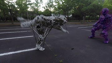 X particles with Redshift in Cinema 4D