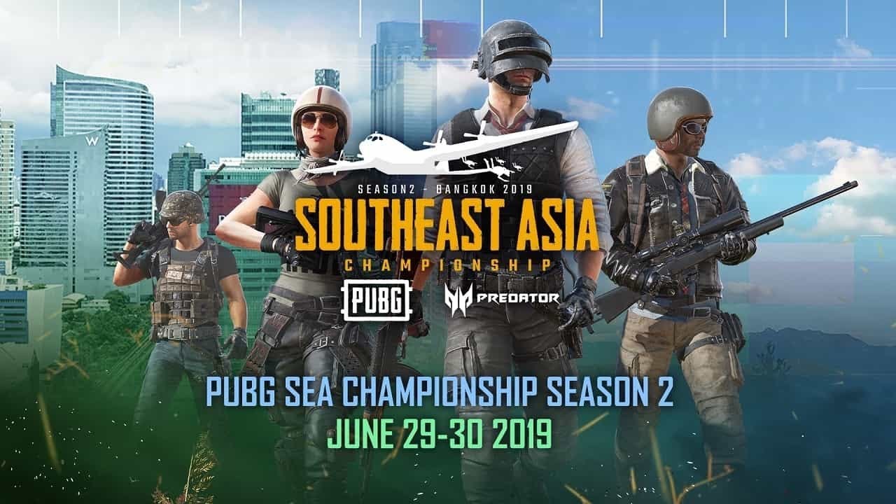 pubg sea championship 2018  Update  🔴 DAY 1: PUBG SEA Championship Season 2