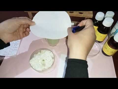 للسنة الأولى متوسط التجارب العملية لدرس تركيب الأغذية