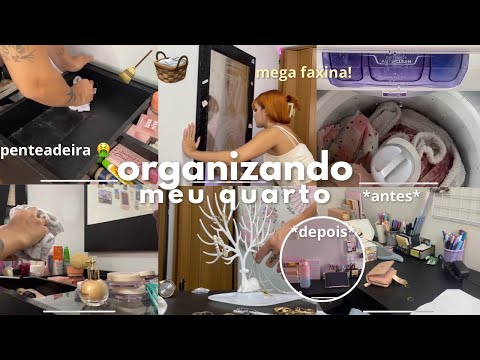 ORGANIZANDO MEU QUARTO | assista para se motivar 🪷