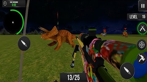 Wild Dinosaur Hunting Attack_Android ios Gameplay - Dinosaur Planet Gaming Part 15