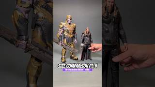 Hot Toys Size Comparison Part II: Avengers Endgame - Thanos #hottoys #marvel #avengers