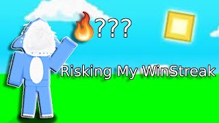 Risking My High WinStreak... (Roblox Bedwars) by Action 506 views 2 months ago 3 minutes, 7 seconds