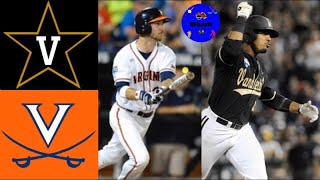 Vanderbilt vs #3 Virginia | 2014 College World Series Championship Game | College Baseball Classics