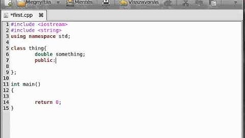 C++ tutorial 41 - OOP example (part 1)