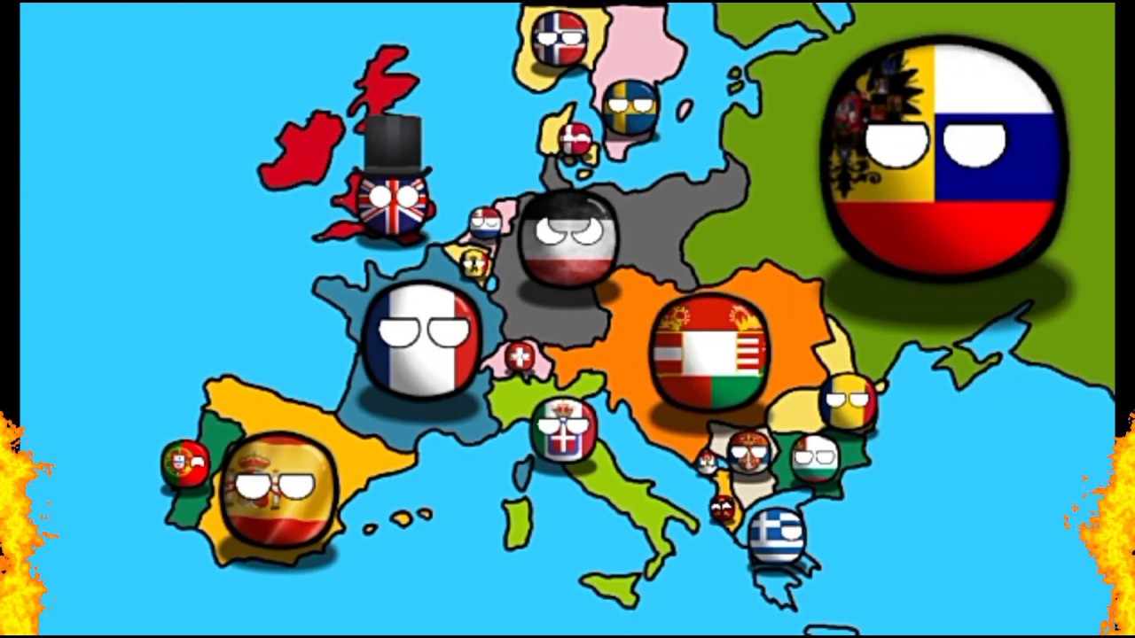 Карта россии кантриболз