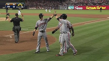 SF@SD: Pence clears the bases with a triple to center