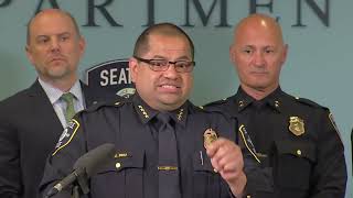 Seattle Police Chief Diaz announces new task force aimed at reducing violence in Seattle