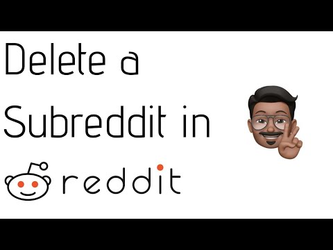 Video: How To Delete A Community