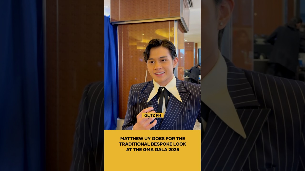 Sanggang Dikit FR hottie Matthew Uy at the GMA Gala 2025