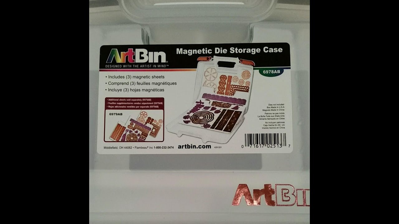 ArtBin Magnetic Storage for Metal Dies - Review 