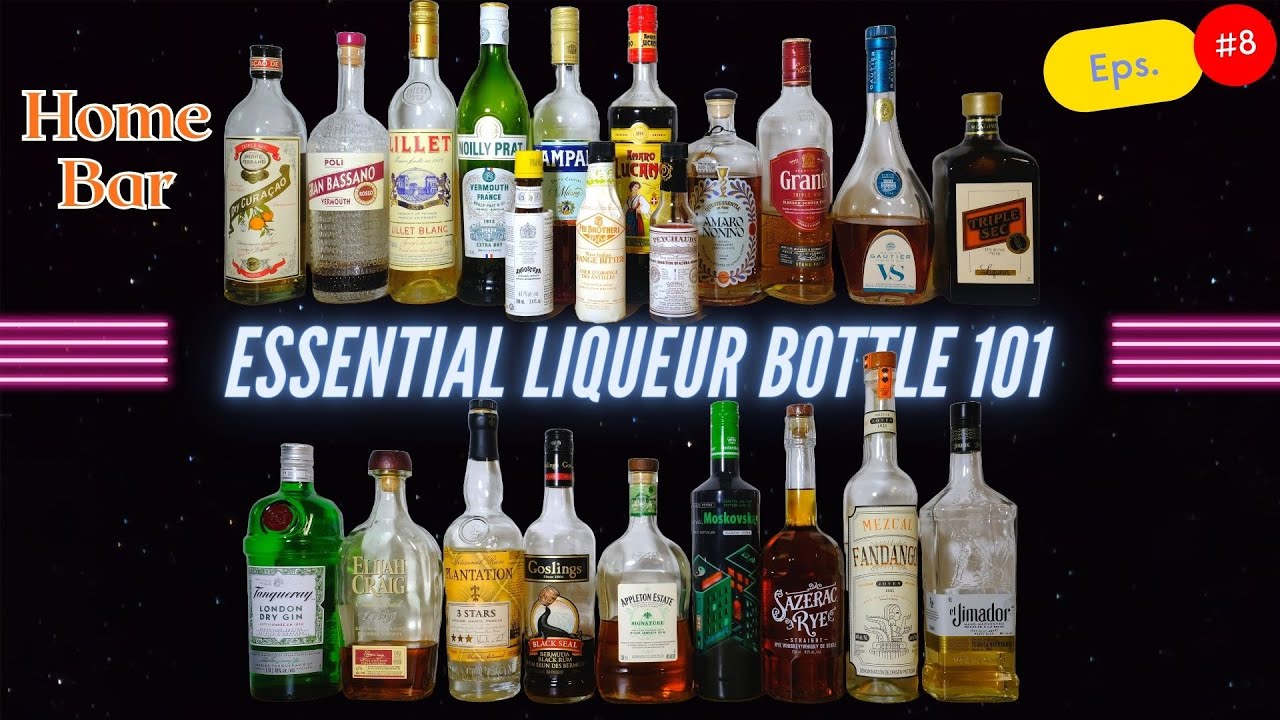 The ESSENTIAL Liqueur You Need For Your Home Bar 101 Eps. 8 YouTube