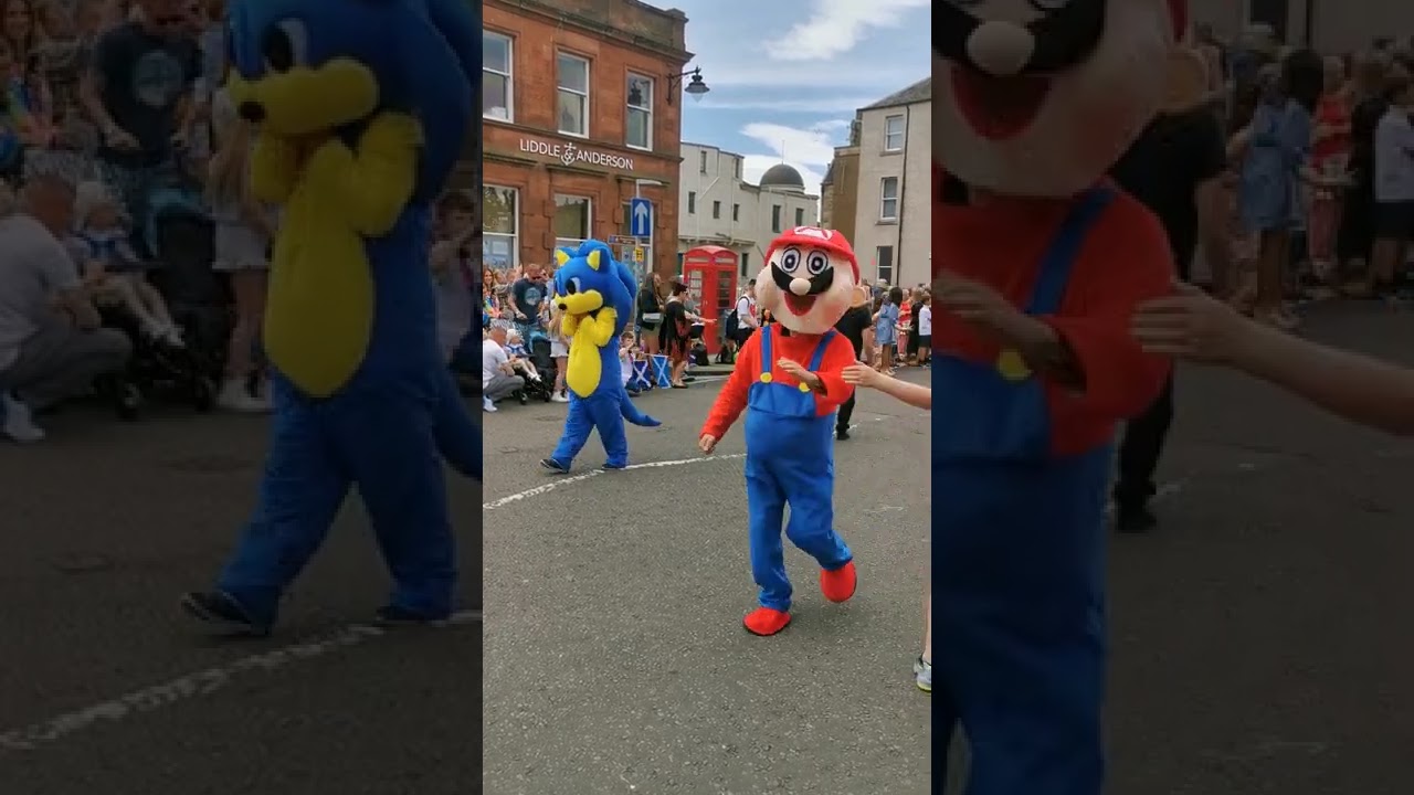 Bo'ness Fair 2022 full Procession