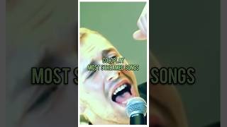 Top 10 Coldplay's Most Streamed Songs #coldplay