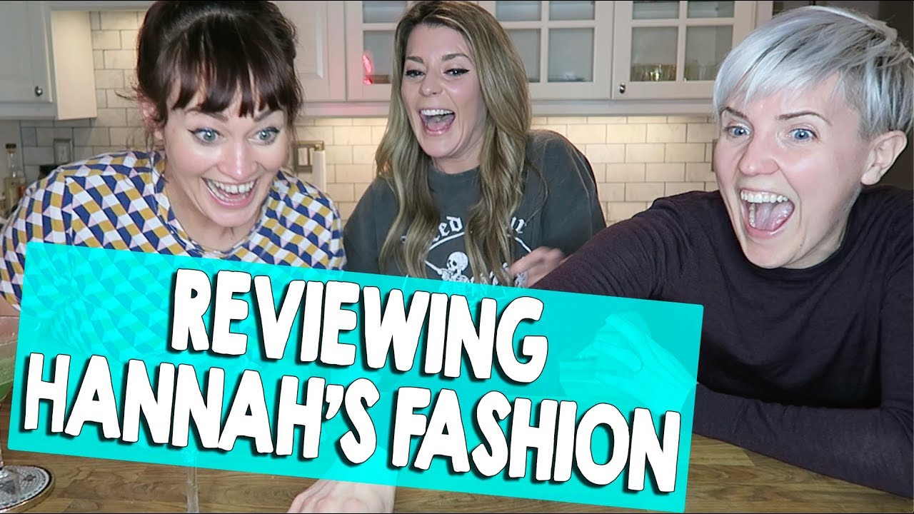 REVIEWING HANNAH'S FASHIONS (ft. Hannah & Mamrie) // Grace Helbig