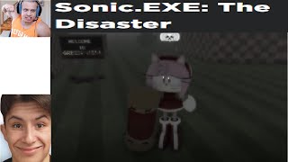 ROBLOX Sonic.exe: The disaster FUNNY (Or no) MOMENTS