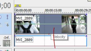 Sony Vegas: How to Fast Forward/Rewind screenshot 3