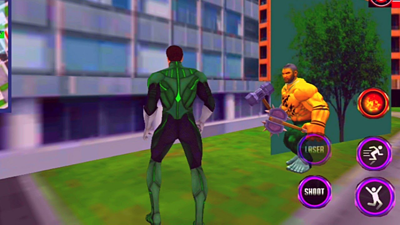 Flying Speed Hero New City Gangster Fighting Rescue Mission Android Gameplay By Games Zone