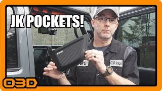 JK Pockets  Get Rid of that Sagging Sack! Jeep Wrangler JK JKU Door Storage