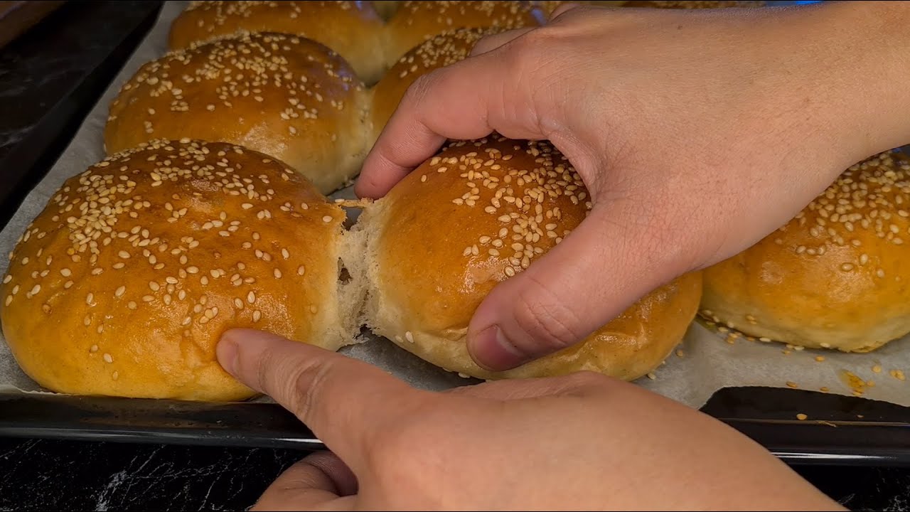 Best Burger Buns Eggless Bun Recipe Homemade Bun Recipe Burger