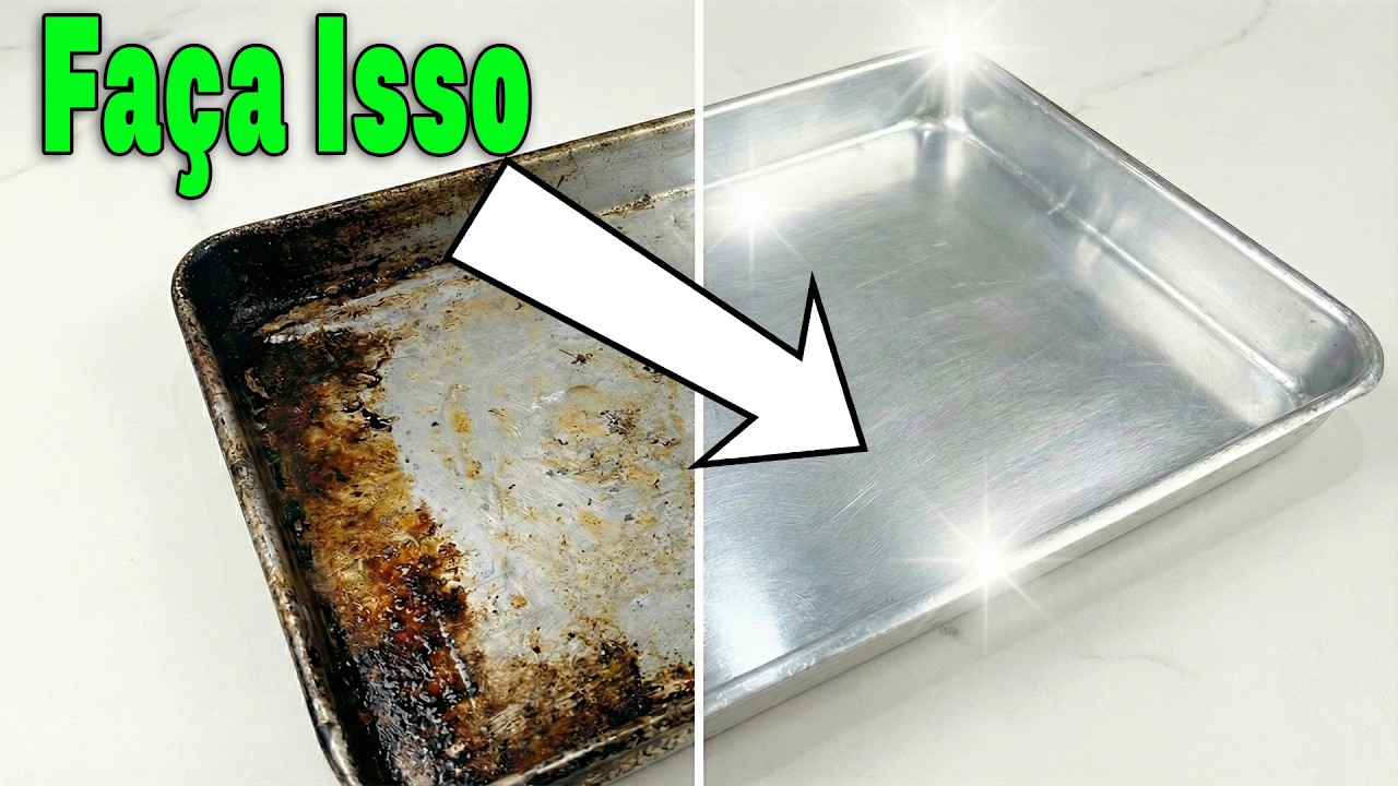Passou Limpou! Limpa Assadeiras e Panelas Sem Esforço, Sai Até as Gorduras Mais Difíceis
