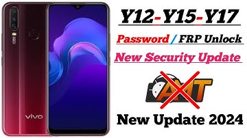 Vivo Y12/Y15/Y17 Latast Security Password & FRP Unlock Tool | Vivo Y12/Y15/Y17 FRP unlock