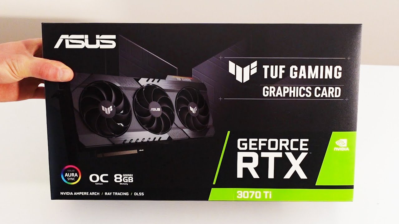Asus TUF Gaming Nvidia RTX 3070 TI - Unboxing and Installation