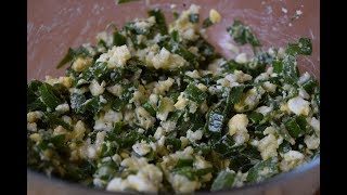 НАЧИНКА ДЛЯ ПИРОЖКОВ С ЯЙЦОМ И ЗЕЛЕНЫМ ЛУКОМ НАЧИНКА ДЛЯ ПИРОЖКОВ С ЯЙЦОМ И ЗЕЛЕНЫМ ЛУКОМ
