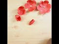 Beautiful paper flower making easy craft shorts flowermaking paperflower youtubeshorts trending