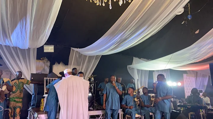 KING SUNNY ADE AT OLUBORI HOUSE WARMING AND WEDDING ANNIVERSARY