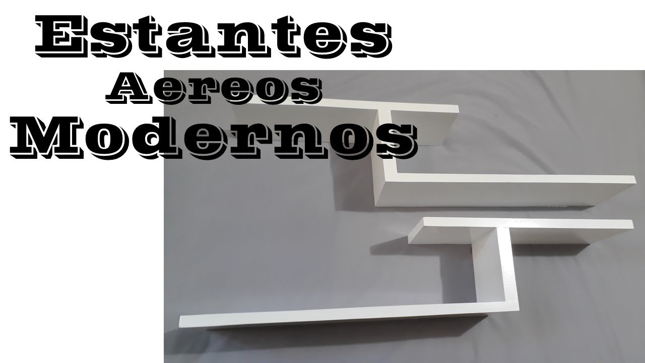 Danubio Alpinista Llanura 👉FÁCIL COMO HACER ESTANTES MODERNOS MINIMALISTAS EN MADERA RECICLADA -  YouTube