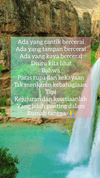 KATA MOTIVASI Kejujuran dan kesetiaan #shortvideo