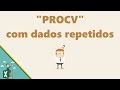 PROCV com dados repetidos [Funções e Fórmulas #5]