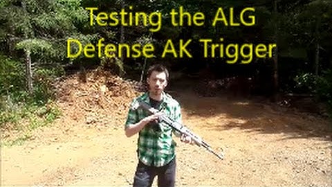 Testing the ALG Defense AK Trigger