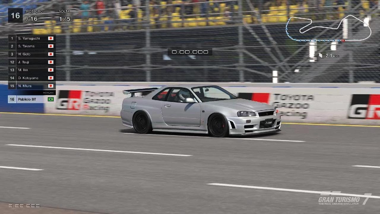Gran Turismo 7 R34 GT-R Z Tune 05 - YouTube