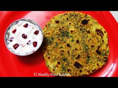 Methi Paratha Recipe in Tamil-Fenugreek Paratha Recipe-Chapati Recipe-Vendhaya Keerai Paratha