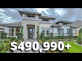 MODERN ONE STORY MODEL HOUSE TOUR NEAR HOUSTON TEXAS | 4 BED | 4 BATH | 2867 SqFt | $490,990+