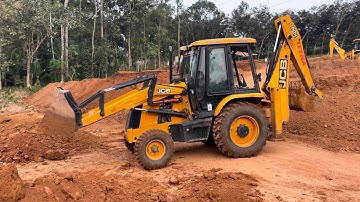 Jcb 3dx transporting and placing soil to level pit #jcb #jcb3dx #jcbcartoon #jcbmachine #jcbdozer 