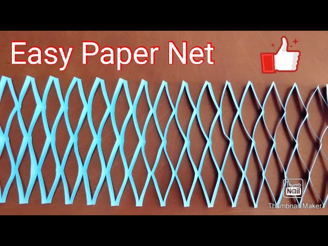 How to Make Paper Fishnets?!?! 