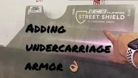 ECS Tuning street shield install Mk7 Golf R