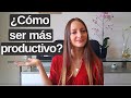 Cómo ser más productivo, mejora tu concentración en tu trabajo, estudios y más / Michelle Engelmann